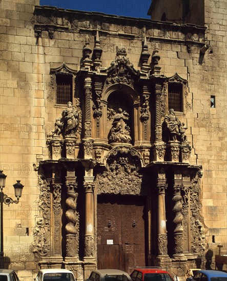 BORJA JUAN BTA
PORTADA PRINCIPAL - PORTADA BARROCA
ALICANTE, IGLESIA DE SANTA