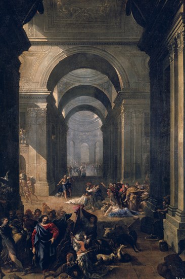 GOMEZ S
EXPULSION MERCADERES DEL TEMPLO
MADRID, MUSEO DEL PRADO-PINTURA
MADRID

This image is