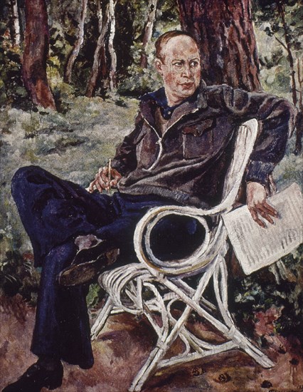 KONTCHALOVSKI
SERGEI PROKOFIEV (1891-1953) COMPOSITOR Y PIANISTA RUSO

This image is not