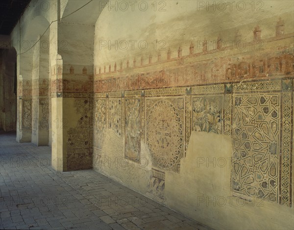 CLAUSTRO MUDEJAR - PINTURAS DEL SG XV
SANTIPONCE, MONASTERIO DE SAN ISIDORO DEL