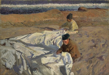 Sorolla, Réparation des voiles