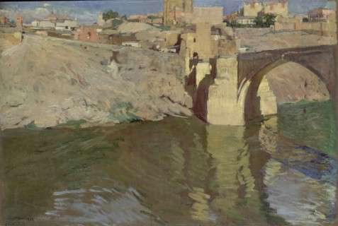 Sorolla, Le pont San Martin à Tolède