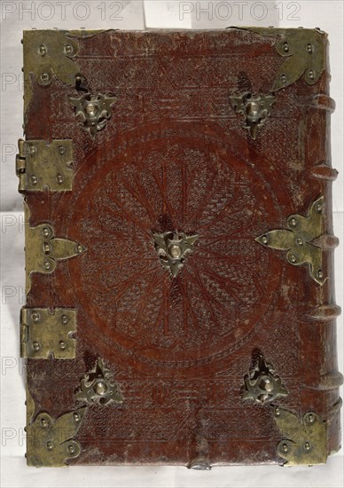 WENSSLER MICHAEL
ENCUADERNAC MUDEJAR-1475-CUERO ROJO Y HIERRO(DE LA OBRA N.LYRA"POSTILLA