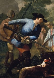 Goya, The Boar Hunt (detail)