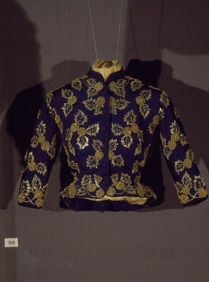 BALENCIAGA CRISTOBAL 1895/1972
BOLERO DE FIESTA-TORERA-1950         CAT 50
LYON, EXPOSICION