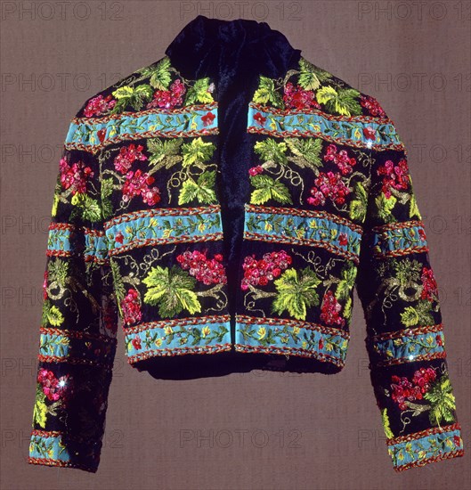 BALENCIAGA CRISTOBAL 1895/1972
BOLERO DE FIESTA-TORERA-1950        CAT 103
LYON, EXPOSICION