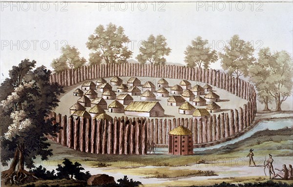 TIPOS Y COSTUMBRES-CIUDAD DE INDIOS DE LA FLORIDA-L-56
MADRID, BIBLIOTECA NACIONAL B