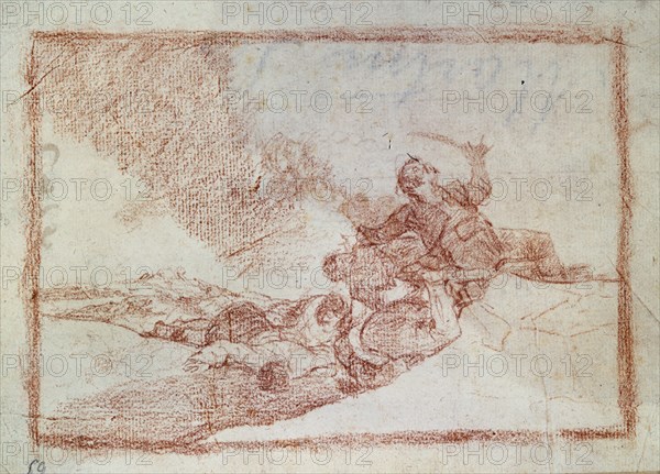 Goya, drawing (The same everywhere)