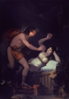 Goya, Cupid and Psyche