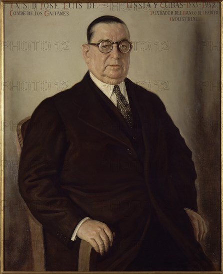 JOSE LUIS DE USSIA Y CUBAS-FUNDADOR DEL BANCO
MADRID, BANCO DE CREDITO INDUSTRIAL
MADRID

This