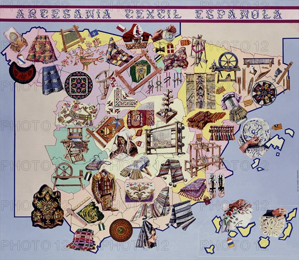 TORRE VAXERAS DE LA
CARTEL DE ARTESANIA TEXTIL DE ESPANA - S XX

This image is not downloadable.
