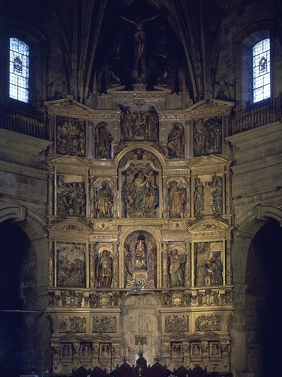 RETABLO MAYOR GOTICO
DURANGO, IGLESIA DE SANTA MARIA
VIZCAYA

This image is not downloadable.
