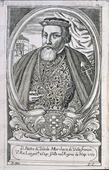 PEDRO DE TOLEDO MARQUES DE VILLAFRANCA VIRREY NAPOLES
MADRID, BIBLIOTECA NACIONAL B