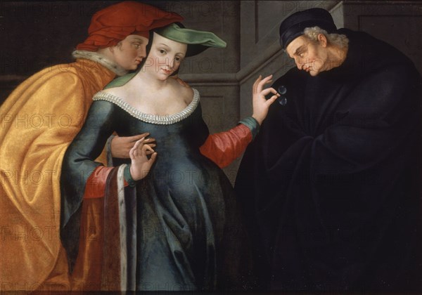 ANONIMO FRANCES
LA MUJER ENTRE LAS DOS EDADES - 1570 - O/T 75x105 - NP 3524 - ESCUELA DE