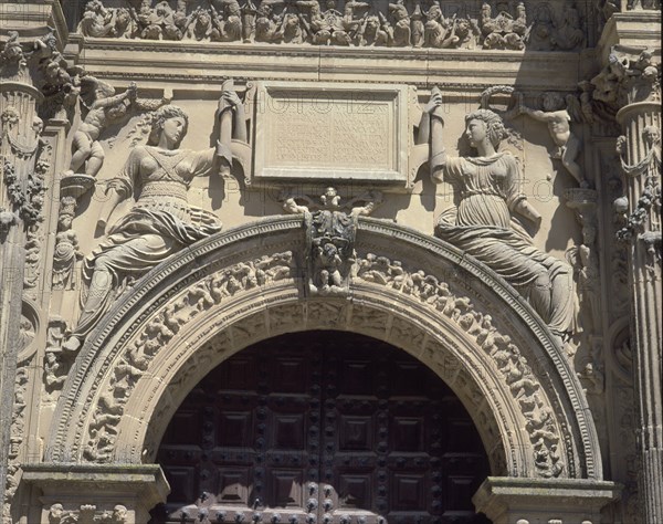 VANDELVIRA ANDRES 1509/75
DETALLE ARCO DE LA PUERTA
UBEDA, CAPILLA DEL SALVADOR
JAEN