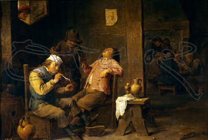 Teniers (the Younger), Smokers and Drinkers