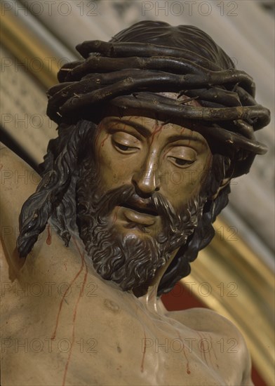 MARTINEZ MONTAÑES JUAN 1568/1649
SACRI CALICES - CRISTO DE LA CLEMENCIA - DET CABEZA -