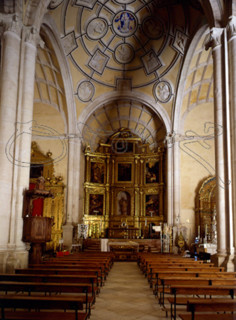 INTERIOR HACIA LA CABECERA
ARACENA, IGLESIA DE LA ASUNCION
HUELVA

This image is not