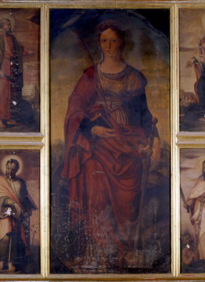 STURMIO HERNANDO
SANTA CATALINA (SIGLO XVI)
SEVILLA, IGLESIA DE SANTA ANA
SEVILLA