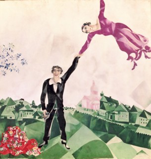 Chagall, La promenade