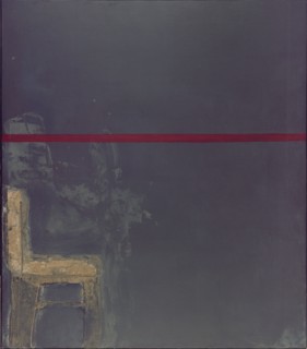 TAPIES ANTONI 1923-
LA LIGNE ROUGE 1963
VALENCIA, IVAM
VALENCIA
