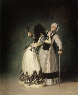 Goya, La Duchesse d'Albe et sa fille