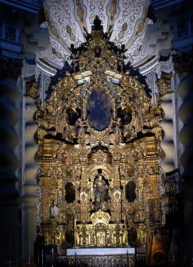 DUQUE CORNEJO PEDRO 1678/1757
RETABLO DE SAN FRANCISCO DE BORJA-1730
SEVILLA, IGLESIA DE SAN LUIS