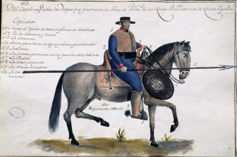 Soldat espagnol de la Nouvelle Espagne