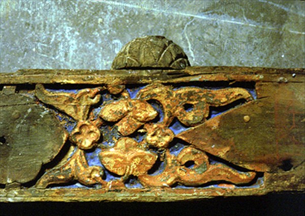 PALACIO COMARES-VIGAS DE MADERA DE LA FACHADA
GRANADA, MUSEO HISPANO-MUSULMAN
GRANADA

This