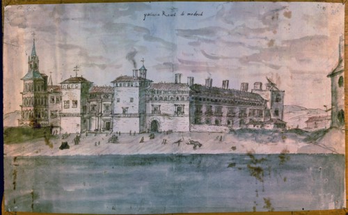 WYNGAERDE ANTON VAN DEN ?/1571
ALCAZAR REAL DE MADRID-265X425 MM-1562-ESTUDIO
VIENA, BIBLIOTECA