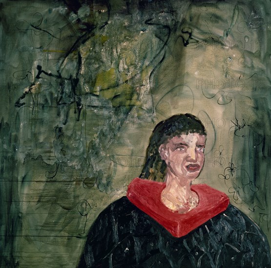 CONDO GEORGE
POLREST CONE-1987-OLEO LAPIZ-151X150 CMS
ZURICH, GALERIA BISCHOFBERGE
SUIZA

This