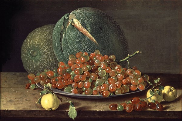 BODEGON DE UVAS Y MELONES
MADRID, COLECCION ROSENDO NASEIRO
MADRID

This image is not