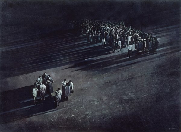 GENOVES JUAN 1930-
PANORAMA DE CONVERSACIONES - 1986
MADRID, COLECCION PARTICULAR
MADRID