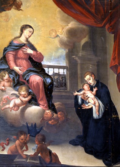 RODRIGUEZ BLANES
SAN LUIS GONZAGA CON EL NIÑO JESUS
GRANADA, IGLESIA DE SAN JUSTO Y