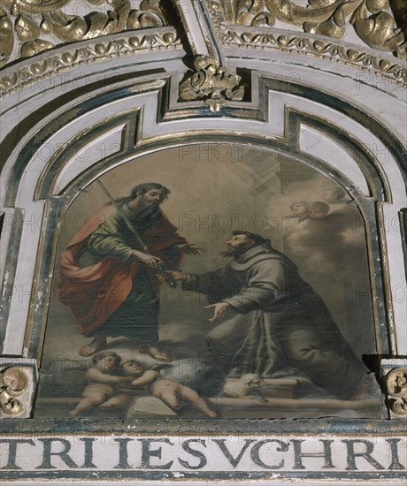 RUIZ CARO
CAP MAYOR-APARICION S JOSE A S FRANCISCO
GRANADA, IGLESIA DE SANTO
