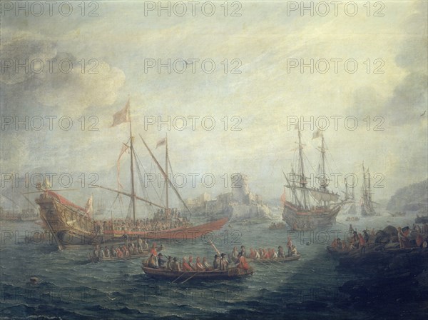 EYCK GASPAR VAN 1613/79
MARINA-ASEDIO A MALTA 1565 - NP 1509 - 87x118 CM
MADRID, MUSEO DEL