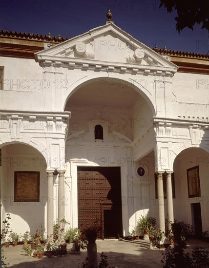 OVIEDO JUAN DE
EXTERIOR-IGLESIA-CONJUNTO DEL PORTICO DE IGLESIA DE STA CLARA-ANTES CONVENTO MERCED