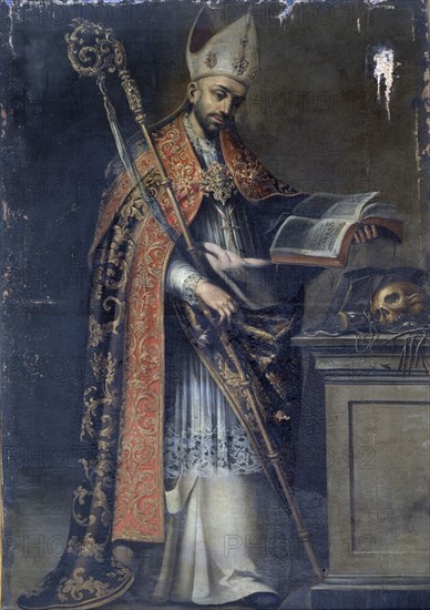 CASTILLO JUAN
SAN AMBROSIO (PINTURA SIGLO XVI)
SEVILLA, CONVENTO DE LA MADRE DIOS
SEVILLA