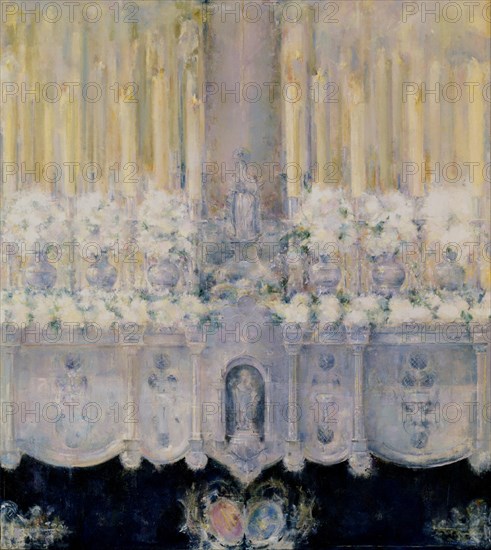 LAFFON CARMEN 1934/
PASO DE LA CANDELARIA-DETALLE-OLEO LIENZO-130X147 CM
MADRID,
