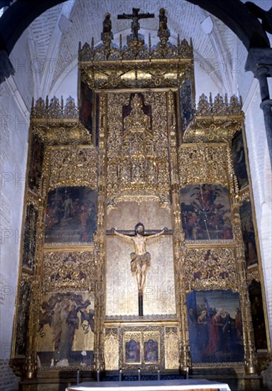 CAMPAÑA PEDRO 1503/80
RETABLO STO CRISTO-CONJUNTO
ECIJA, IGLESIA DE SANTIAGO
SEVILLA

This