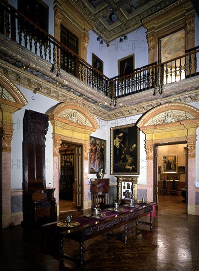 INTERIOR-ANGULO DEL HALL
MADRID, MUSEO LAZARO GALDIANO-INTERIOR
MADRID