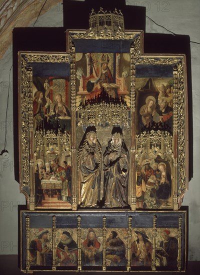 RETABLO DE LA VISITACION-S XV
LOS ARCOS, IGLESIA DE LA ASUNCION
NAVARRA

This image is not