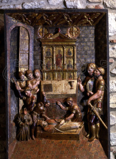 RELIEVE EN MADERA-MARTIRIO DE OBISPO
GERONA, CATEDRAL-MUSEO
GERONA

This image is not