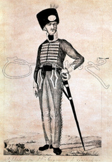 SOLDADO A PIE DEL REGIMIENTO DE GRANADEROS DE F VII
MADRID, MUSEO MUNICIPAL
MADRID