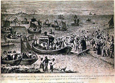 DESEMBARCO DE FERNANDO VII EL 1-10-1823-CADIZ
MADRID, CALCOGRAFIA NACIONAL
MADRID

This image