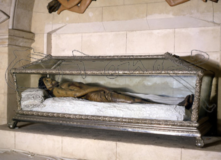 CRISTO YACENTE DE FINALES S XV-RENACIMIENTO
JEREZ DE LA FRONTERA, IGLESIA DE SAN