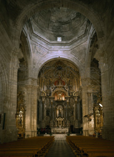 ROJAS DE CRISTOBAL
INTERIOR DE LA NAVE CENTRAL CON LA CUPULA
SANLUCAR DE BARRAMEDA, IGLESIA DE