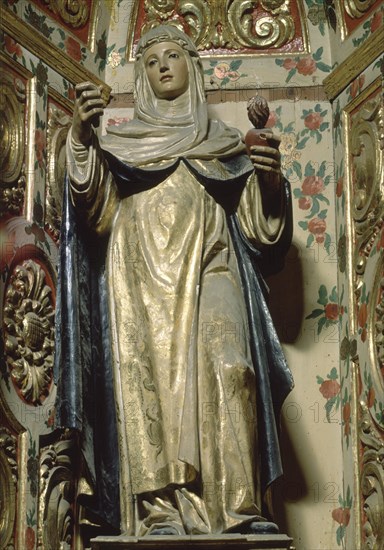 SANTA CATALINA-ESCULTURA S XVI-RENACIMIENTO
GRANADA, IGLESIA DE SANTO DOMINGO
GRANADA