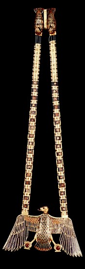 TESORO TUTANKAMON-COLLAR CON COLGANTE DE BUITRE
CAIRO, MUSEO EGIPCIO
EGIPTO

This image is not
