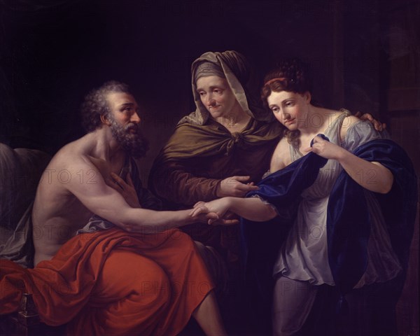 RODES
SARA PRESENTANDO A SU MARIDO A AGAR
BARCELONA, ACADEMIA DE BELLAS ARTES DE SAN